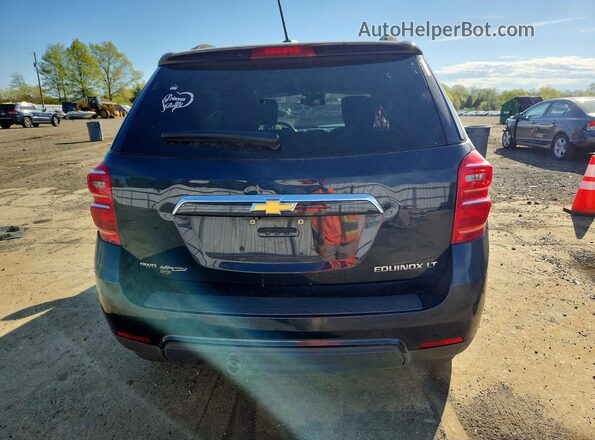 2GNFLFEKXG6173029 2016 CHEVROLET EQUINOX Blue Rear view