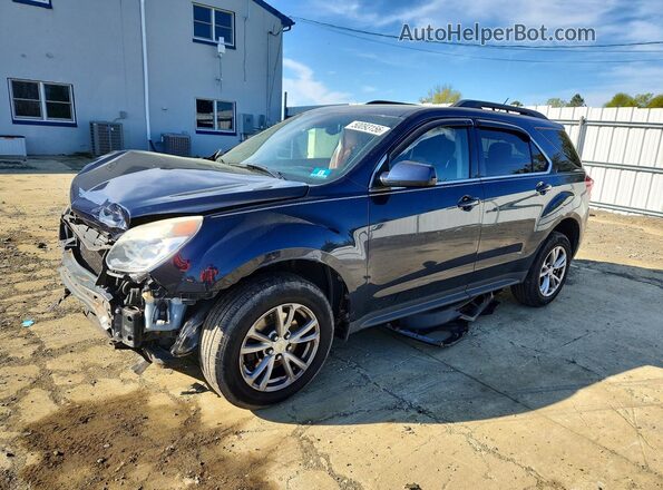 2GNFLFEKXG6173029 2016 CHEVROLET EQUINOX Blue Front left