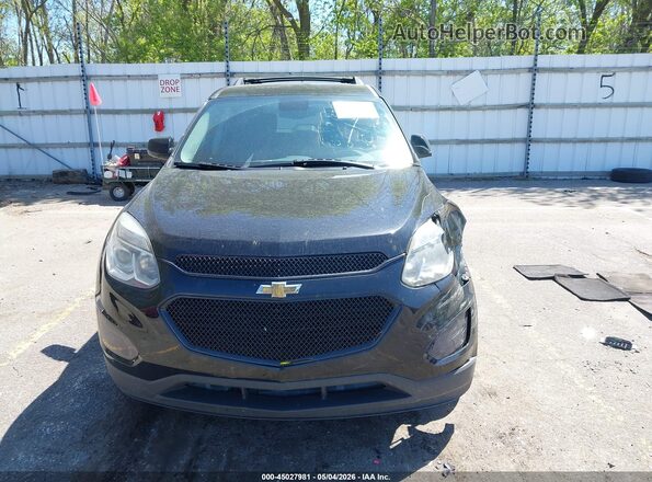 2GNFLFEKXG6266620 2016 CHEVROLET EQUINOX Черный Вид щитка приборов
