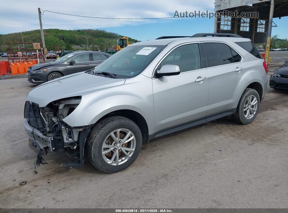 2GNFLFEKXG6295115 2016 CHEVROLET EQUINOX Серебряный Передняя левая четверть