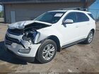 2017 Chevrolet Equinox Lt Белый vin: 2GNFLFEKXH6168334