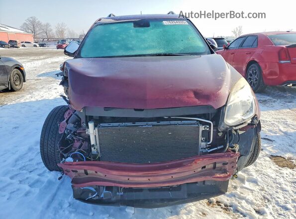 2GNFLGE30G6183325 2016 CHEVROLET EQUINOX Red Front view