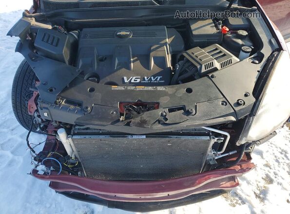 2GNFLGE30G6183325 2016 CHEVROLET EQUINOX Red Engine compartment view