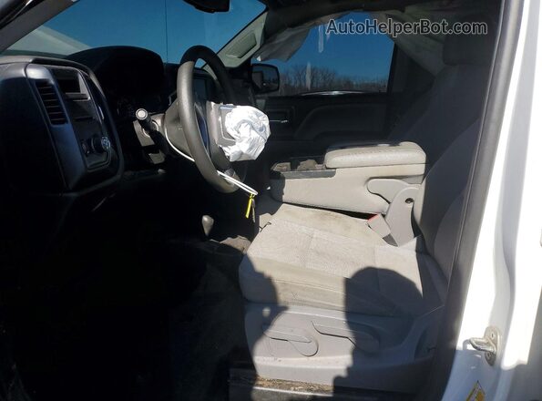 2GTV2LEC2K1229839 2019 GMC SIERRA White Widok wnętrza z przodu