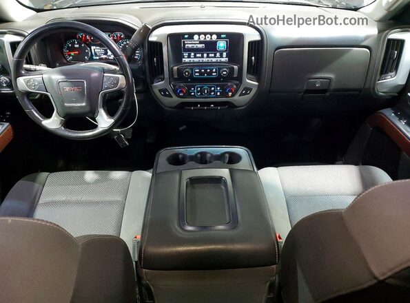 2GTV2MEC6K1203654 2019 GMC SIERRA Черный Вид панели приборов