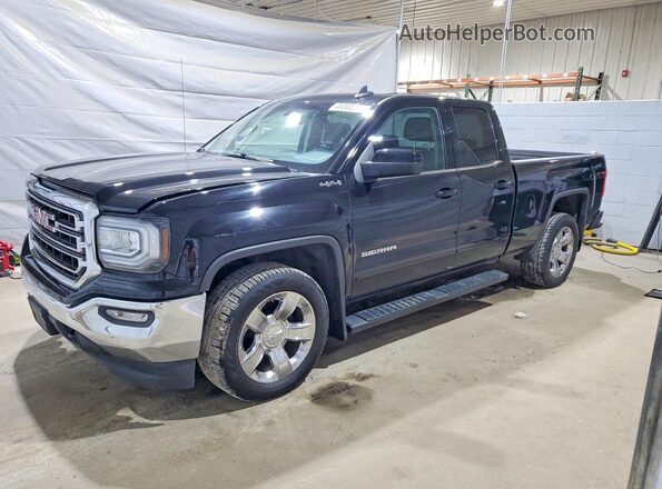 2GTV2MEC6K1203654 2019 GMC SIERRA Черный Передняя левая четверть