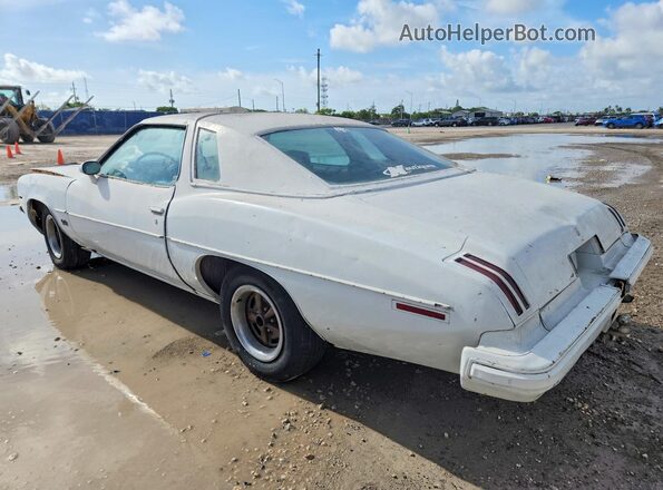 2H37S5P242978 1975 PONTIAC GRAND White Задня ліва чверть