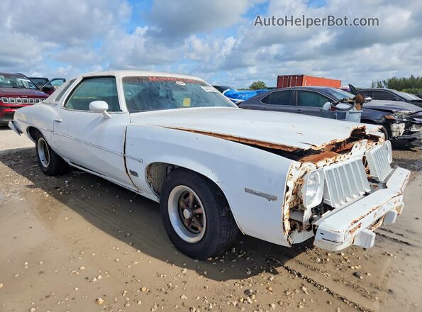 2H37S5P242978 1975 PONTIAC GRAND White Передня права чверть
