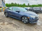 2018 Honda Civic Ex Синий vin: 2HGFC1E37JH643163