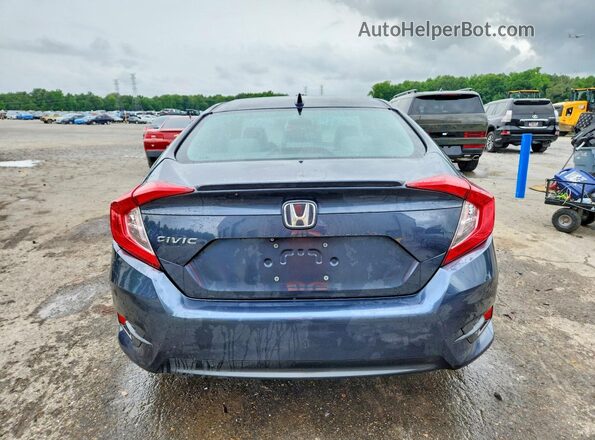 2HGFC1E37JH643163 2018 HONDA CIVIC Синий Вид сзади