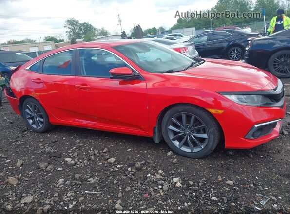2HGFC1F30KH650715 2019 HONDA CIVIC Красный Панорамный вид салона 360°