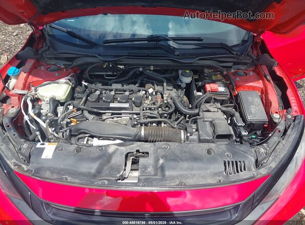 2HGFC1F30KH650715 2019 HONDA CIVIC Красный Вид сзади