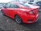 2019 Honda Civic Ex Красный vin: 2HGFC1F30KH650715