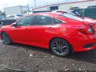 2019 Honda Civic Ex Красный vin: 2HGFC1F30KH650715