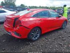 2019 Honda Civic Ex Красный vin: 2HGFC1F30KH650715
