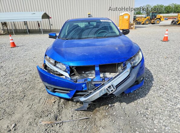 2HGFC1F33HH644142 2017 HONDA CIVIC Blue წინა ხედი