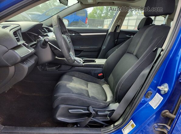 2HGFC1F33HH644142 2017 HONDA CIVIC Blue წინა სალონის ხედი