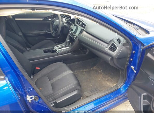 2HGFC1F36GH653934 2016 HONDA CIVIC Blue Вид салону спереду