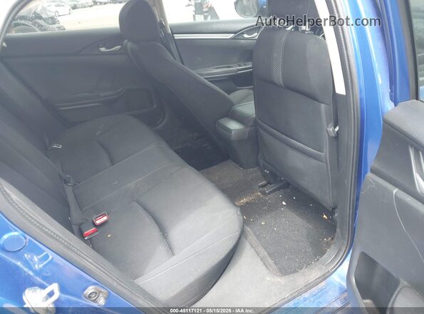 2HGFC1F36GH653934 2016 HONDA CIVIC Blue Вид наклейки з VIN-кодом