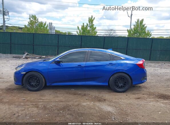 2HGFC1F36GH653934 2016 HONDA CIVIC Blue Панорамний вид салону 360°