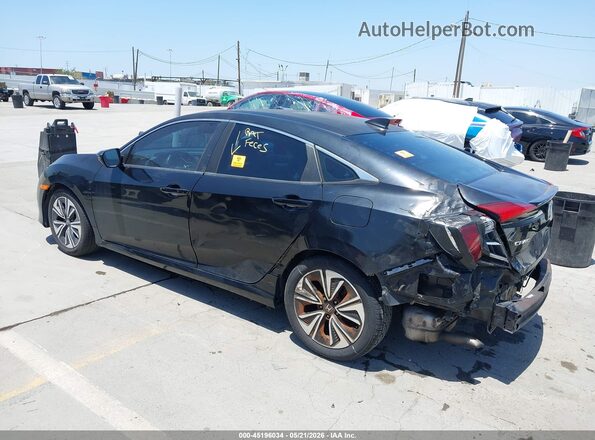 2HGFC1F37GH632560 2016 HONDA CIVIC Черный Задняя левая четверть