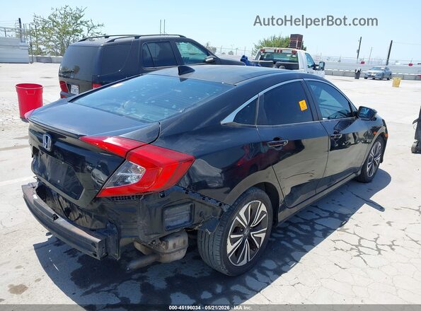 2HGFC1F37GH632560 2016 HONDA CIVIC Черный Задняя правая четверть