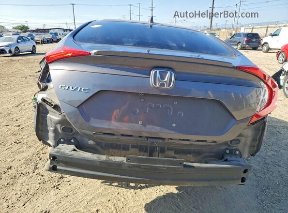 2HGFC1F37GH646538 2016 HONDA CIVIC Gray Vista trasera