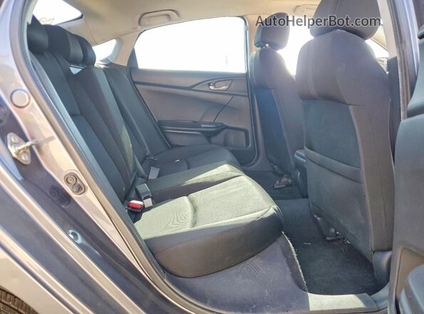 2HGFC1F37GH646538 2016 HONDA CIVIC Gray Vista de los asientos traseros