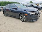 2017 Honda Civic Ex Blue vin: 2HGFC1F37HH659033