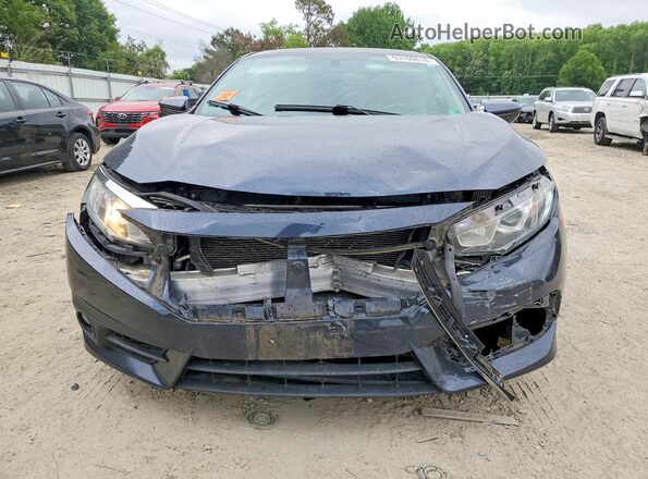 2HGFC1F37HH659033 2017 HONDA CIVIC Blue Widok z przodu