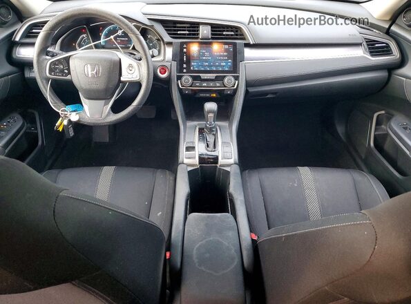 2HGFC1F39GH644984 2016 HONDA CIVIC Silver Widok deski rozdzielczej