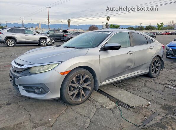 2HGFC1F39GH644984 2016 HONDA CIVIC Silver Przód lewy