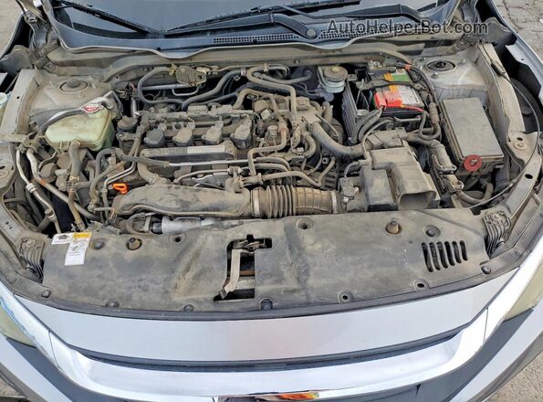 2HGFC1F39GH644984 2016 HONDA CIVIC Silver Widok wnętrza z tyłu