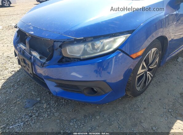 2HGFC1F39GH651305 2016 HONDA CIVIC Синий Вид спереди