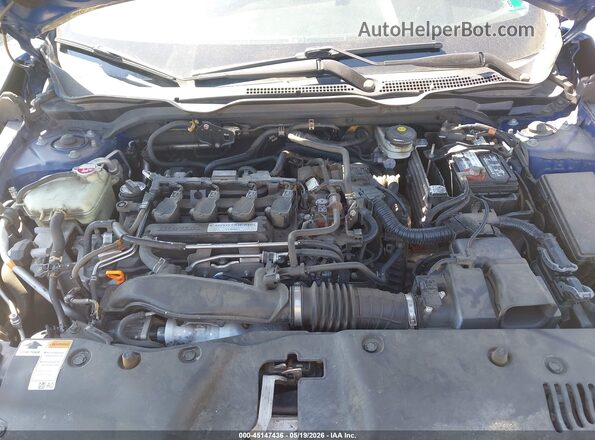 2HGFC1F39GH651305 2016 HONDA CIVIC Синий Вид сзади