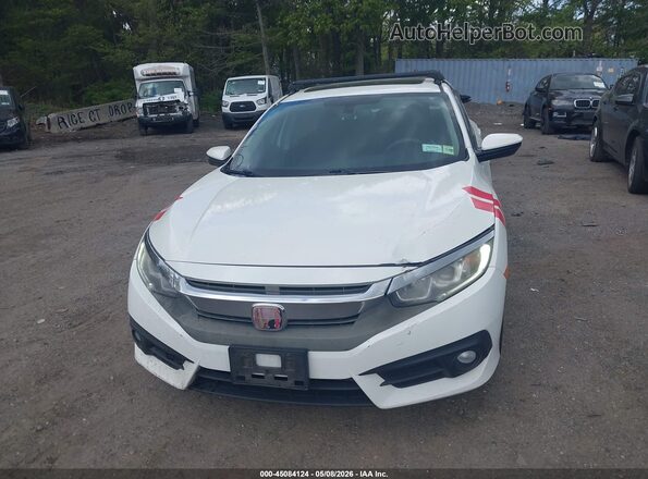 2HGFC1F39GH654754 2016 HONDA CIVIC Белый Вид щитка приборов