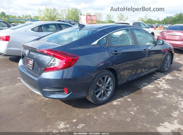 2HGFC1F3XMH703049 2021 HONDA CIVIC Gray Rear right