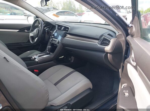 2HGFC1F3XMH703049 2021 HONDA CIVIC Gray Front interior view