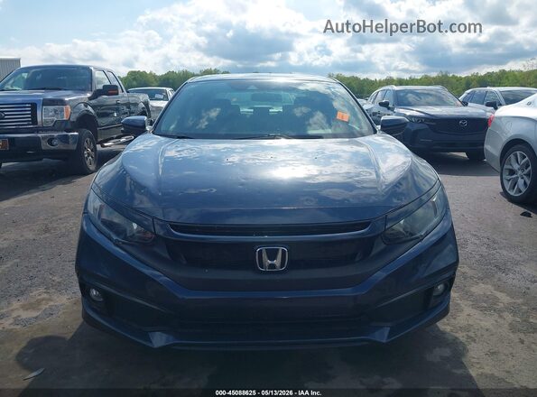 2HGFC1F3XMH703049 2021 HONDA CIVIC Gray Instrument cluster view