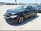 2017 Honda Civic Ex-l Черный vin: 2HGFC1F70HH638270