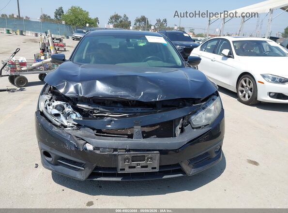 2HGFC1F70HH638270 2017 HONDA CIVIC Черный Вид щитка приборов