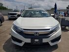 2016 Honda Civic Exl White vin: 2HGFC1F71GH634307