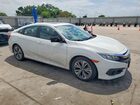 2016 Honda Civic Exl White vin: 2HGFC1F71GH634307