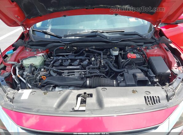 2HGFC1F71GH645775 2016 HONDA CIVIC Красный Вид сзади