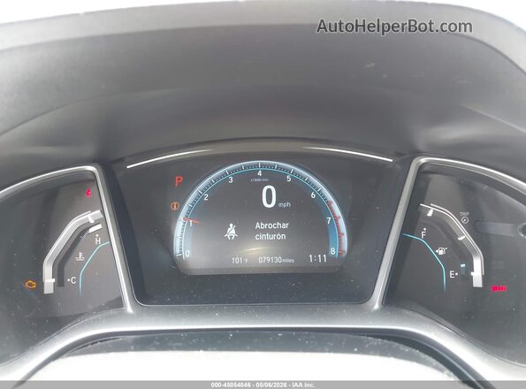 2HGFC1F71GH645775 2016 HONDA CIVIC Красный Вид задних сидений