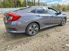 2016 Honda Civic Exl Gray vin: 2HGFC1F73GH658592