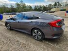 2016 Honda Civic Exl Gray vin: 2HGFC1F73GH658592