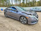 2016 Honda Civic Exl Gray vin: 2HGFC1F73GH658592
