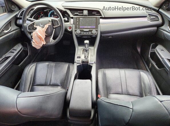 2HGFC1F73GH658592 2016 HONDA CIVIC Gray წინა პანელის ხედი
