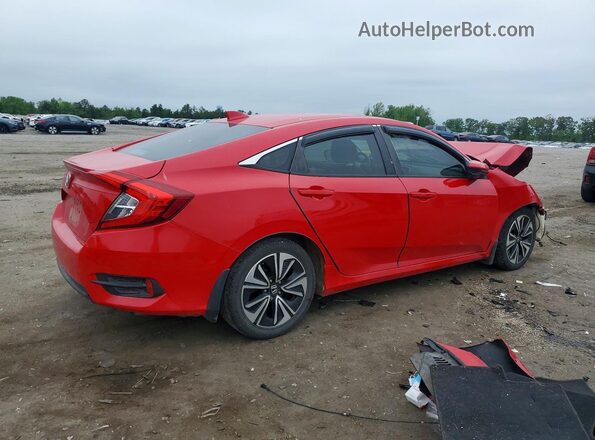 2HGFC1F79GH642669 2016 HONDA CIVIC Red Задня права чверть